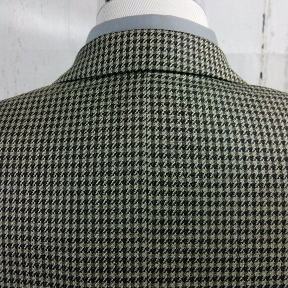 Enrico Gelini Collezione 40L Multicolor Houndstooth Suit Blazer Sport Coat - Picture 3 of 6